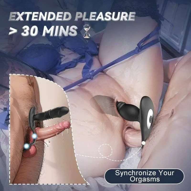 KY07 wearable anal vibrator movement graphic