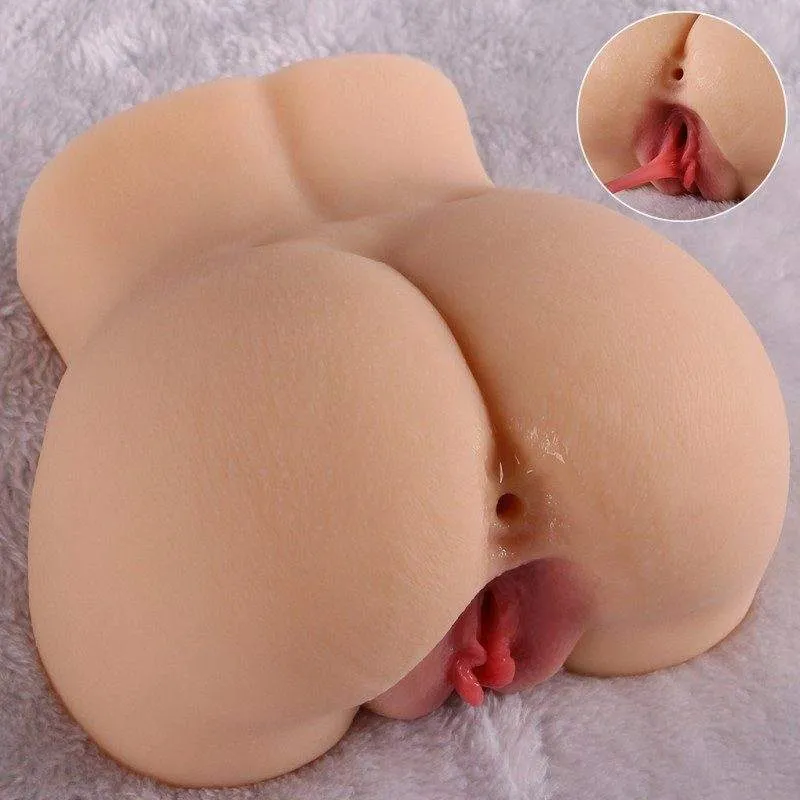 Angled view of the compact KY14 realistic hip with a channel detail inset