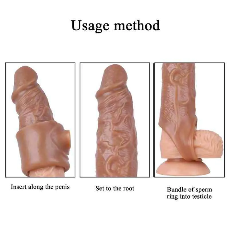 Three-step KY25 sleeve usage diagram showing insertion, positioning at the root and scrotum loop
