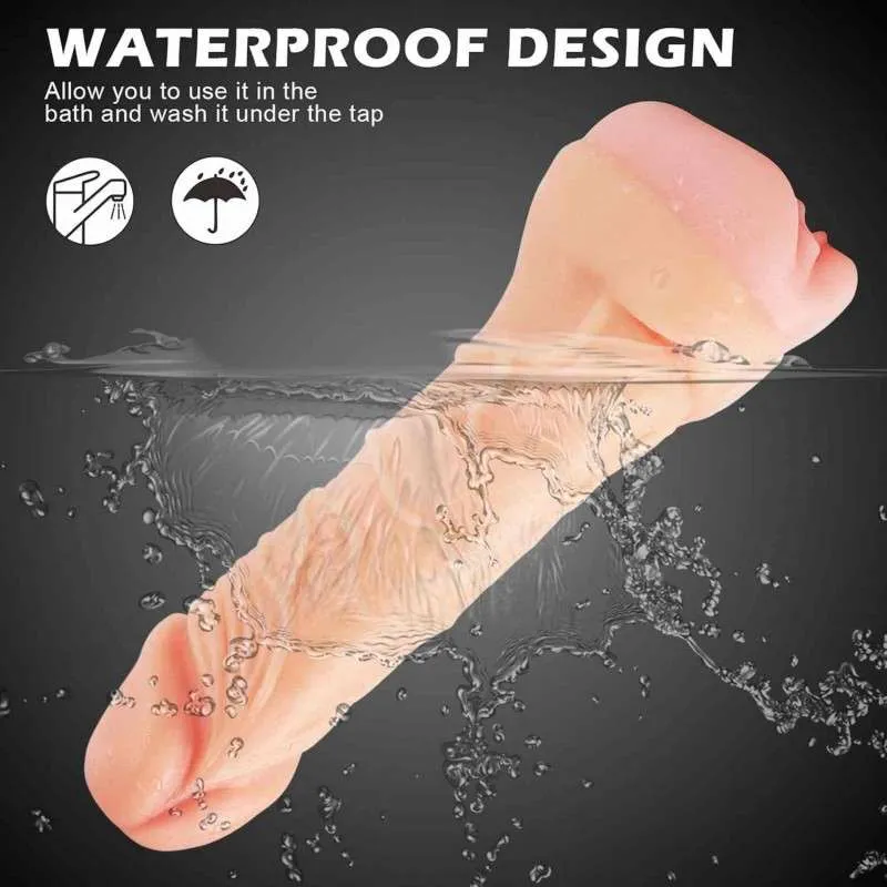 KY29 penis extender sleeve shown underwater to illustrate its waterproof outer surface